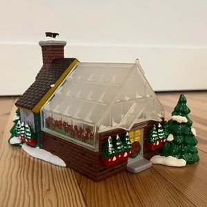 Snow Village Department 56 - Village Greenhouse
